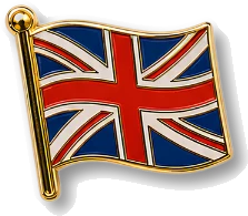 Union Jack pin